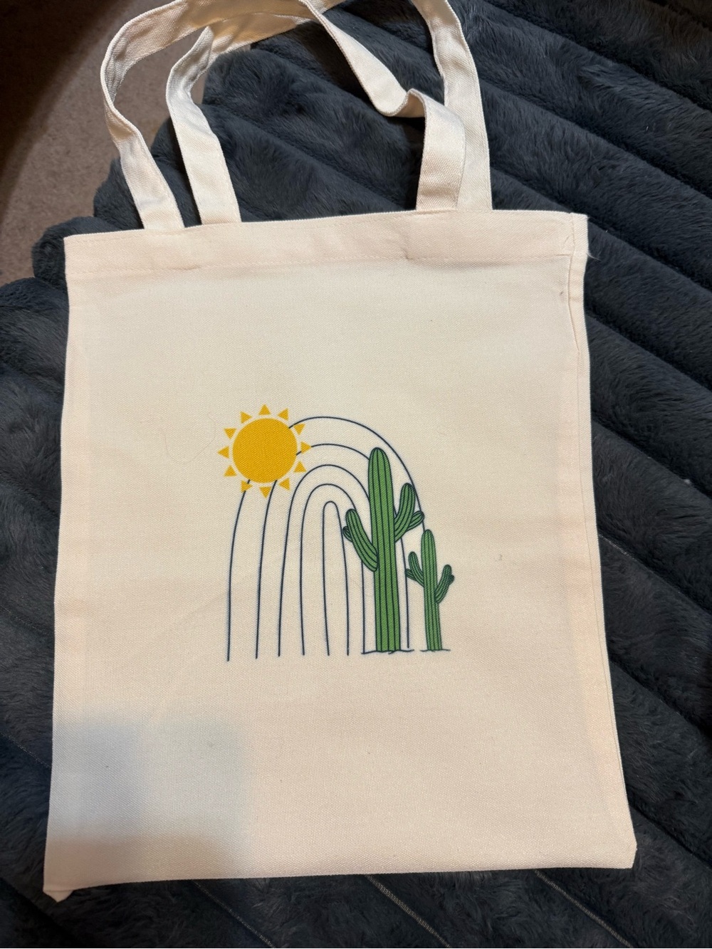 Cactus Lovers - Canvas Tote Bag full of goodies